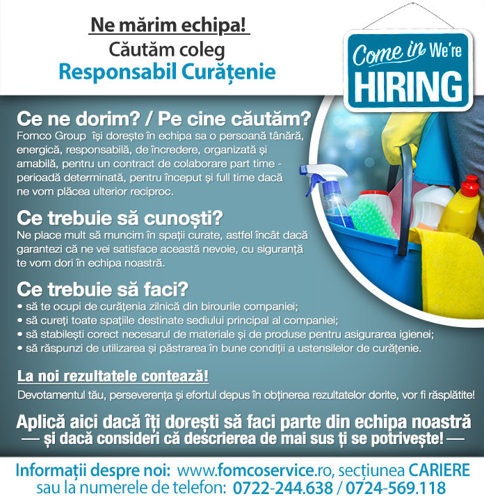 Responsabil Curățenie
