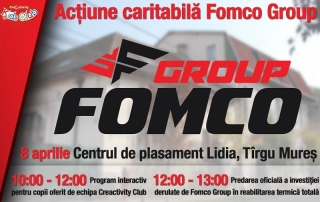 Actiune caritabila Fomco Group casa Lidia